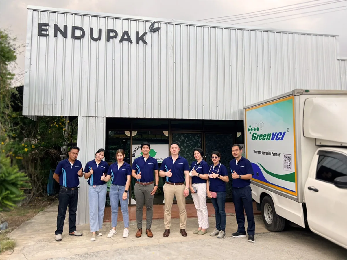 Group Photo of GreenVCI Thailand corrosion control team.