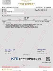 Test report by KTR testing VCI Film biodegradability using the ISO 14855-1 standard.