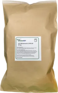 VCI Masterbatch resin of GVR-SP in 20kg bags for production of corrosion inhibitor Films by GreenVCI.