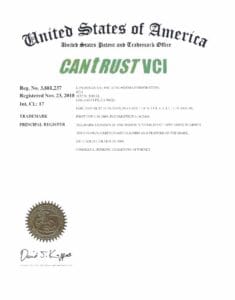 Cantrustvci Trademark granted by the United States Patent and Trademark Office.